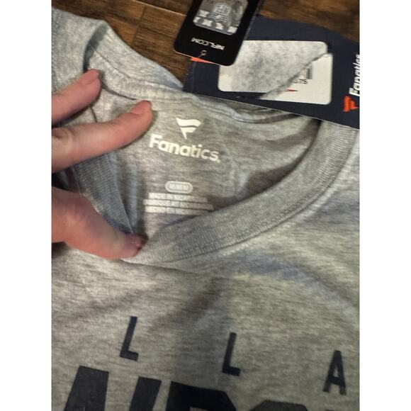 Dallas Cowboys NFL Fanatics T-Shirt Adult M Gray NWT - Picture 4 of 6